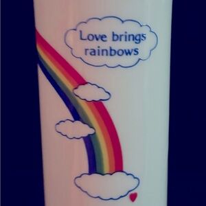 Rainbow Bud Vase Vintage